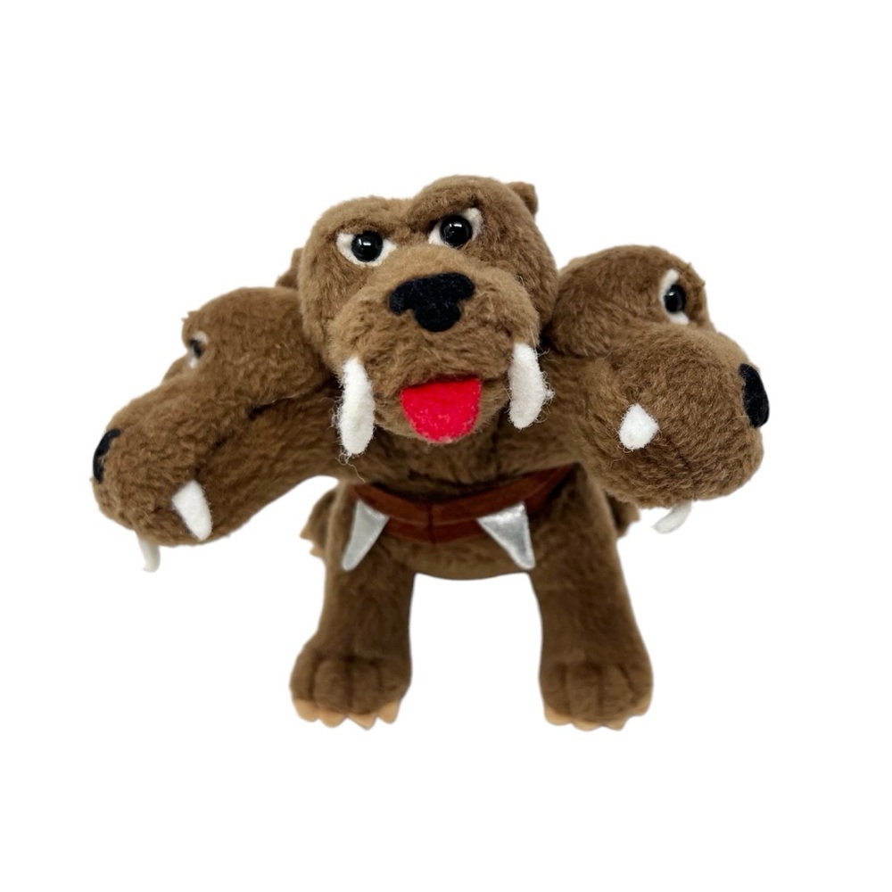 Harry Potter Gund Fluffy Cerberus Plush 6” Three Headed Dog Stuffed Animal